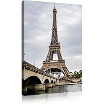 Amazon.co.jp: アートパネルパリのエッフェル塔インテリア絵画